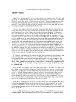 Thói quen uống trà của người Trung Quốc doc