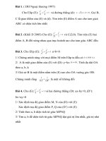 Bai tap elip trong de thi