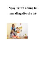 Ngày Tết và những tai nạn đáng tiếc cho trẻ potx