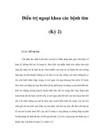 Điều trị ngoại khoa các bệnh tim (Kỳ 2) ppsx