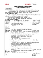 Giáo án kĩ thuật-tuần 6