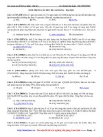 Este trong các đề thi cao đẳng, đại học pptx