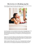 Hãy ăn táo cả vỏ để phòng ung thư pptx