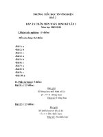 HD chấm ToánGK2_L2