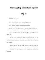 Phương pháp khám bệnh nội tiết (Kỳ 2) ppsx