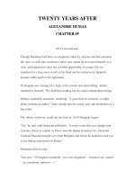 LUYỆN ĐỌC TIẾNG ANH QUA CÁC TÁC PHẨM VĂN HỌC –TWENTY YEARS AFTER ALEXANDRE DUMAS CHAPTER 69 ppt