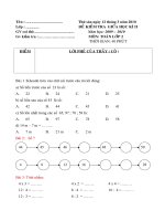 De kiem tra giua HKII Toan 2