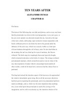 LUYỆN ĐỌC TIẾNG ANH QUA CÁC TÁC PHẨM VĂN HỌC –TEN YEARS AFTER ALEXANDRE DUMAS CHAPTER 61 docx