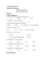 Kiểm tra tiết 94 số học có đáp án