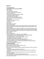 Cấu trúc đề thi Địa lí  TN và TS CĐ-ĐH