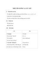 TIẾT ÔN O-Ô-Ơ A-Ă-Â E-Ê ppsx