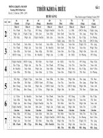 TKB 2.1 - Áp dụng từ 04/01/2010