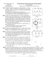 De va dap an thi HSG lop 9 Tinh Thai Binh 2010