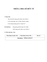 Đại số 7 - NHÂN, CHIA SỐ HỮU TỈ docx