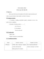 Anh văn lớp 7 - Unit six:After school. B/ Let’s go! ( B3+ B4+ B5 ) ppsx