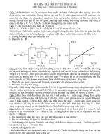ĐỀ KT ĐỘI TUYEN TINH SỐ 4