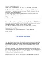 Sổ Tay Thủ Thuật PC part 12 pptx