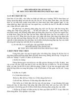 Chuyên đề Đổi mới kiểm tra đánh giá