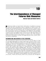 Commodity Trading Advisors: Risk, Performance Analysis, and Selection Chapter 10 pps