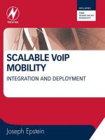 Scalable voip mobility intedration and deployment- P1 pot