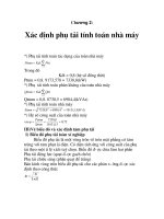đồ án: thiết kế cung cấp điện cho nhà máy, chương 2 pdf