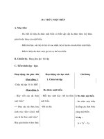 Đại số 11 - ĐA THỨC MỘT BIẾN ppsx