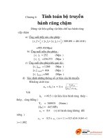 bài giảng môn học thiết kế hệ thống tự động cơ khí, chương 6 pps