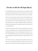 Tâm lý lứa tuổi - Phần 23 pps