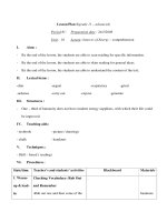 Giáo án Anh văn lớp 11 - Unit 10 - Period 81 ppsx