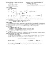 Đề thi tham khảo Hs giỏi cấp huyên 2009-2010