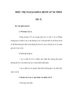 ĐIỀU TRỊ NGOẠI KHOA BỆNH ÁP XE PHỔI (Kỳ 2) III. Giải phẫu bệnh lý: 1. Số doc