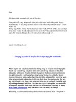 Sổ Tay Thủ Thuật PC part 74 potx