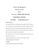 Thế giới động vật - Tuần 4 - Thứ 4 - Tạo hình ppsx