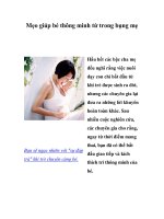 Mẹo giúp bé thông minh từ trong bụng mẹ doc