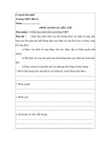 PHIEU DANH GIA TIEU CHUAN 1 THPT