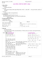 Tiết 60. Cộng trừ đa thức (tiếp)