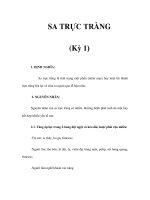 SA TRỰC TRÀNG (Kỳ 1) pptx