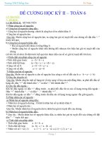 DE CUONG TOAN LOP 6 2009 - 2010DE CUONG KHOI 6 HKII NAM HOC 2009-2010