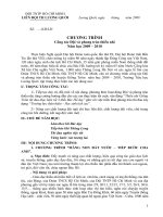 chuong trinh cong tac nam