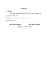 Hình học 11 - LUYỆN TẬP pps