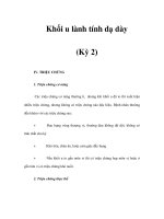 Khối u lành tính dạ dày (Kỳ 2) docx
