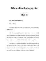 Khám chấn thương sọ não (Kỳ 4) pot