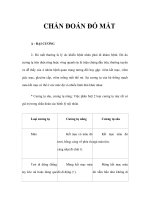 CHẨN ĐOÁN ĐỎ MẮT doc