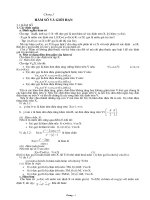 HÀM SỐ VÀ GIỚI HẠN pdf