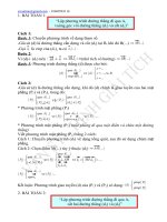 Phương pháp giải toán Hình Giải tích_Dùng LTĐH 2011 doc