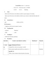 Giáo án Anh văn lớp 11 - Unit 14 - Period 115 potx