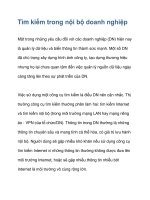 Tìm kiếm trong nội bộ doanh nghiệp pot