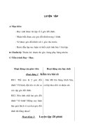 Hình học 11 - LUYỆN TẬP doc