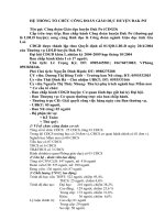 tư liệu về TCCĐ Giáo dục huyện