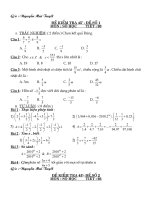 Kiểm tra 45'''' - Tiết 93 năm học 2009-2010